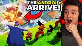 THE ANDROIDS ATTACK!! | DBZ: Kakarot Without Watching Dragon Ball (Part 17)