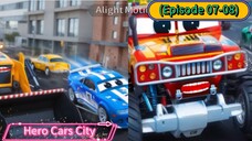 Hero Cars City (Season 1) (Episode 07-08) Garbage Truck Over Racing Compilation (10 Menit)