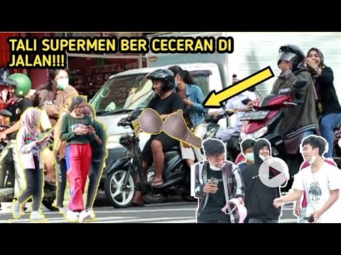 PRANK JATUHIN BH DI DEPAN ORANG..NGAKAK PARAH-KOTA PAREPARE