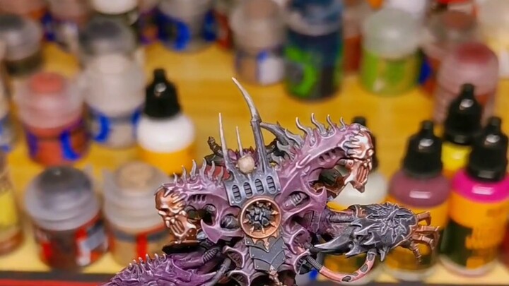 New Warhammer Demon Prince paint job sharing