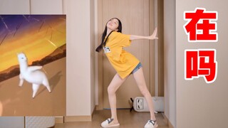 放假了，少女独自在家跳羊驼舞！！【欣小萌】