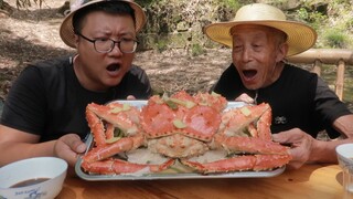 Countryside Mukbang | Fresh and Sweet King Crab