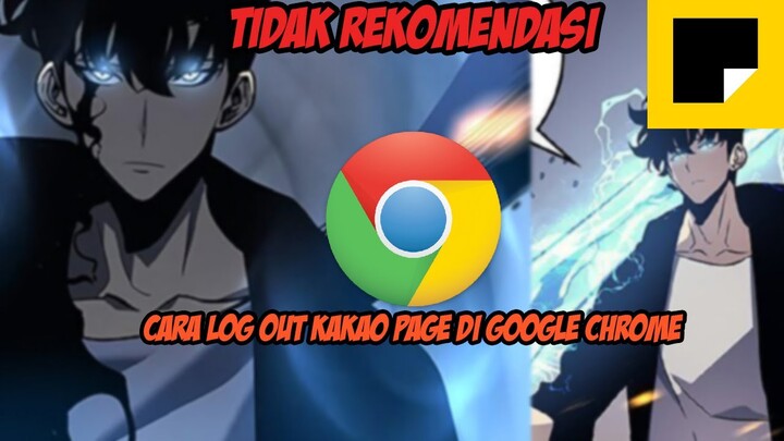 Cara Log Out Akun Kakao Page di Google Chrome