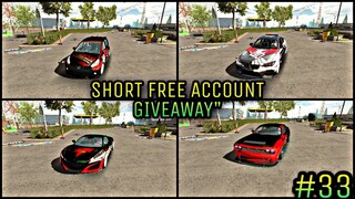 [🔴Short Free Account Giveaway ] Car Parking Multiplayer 4.7.4