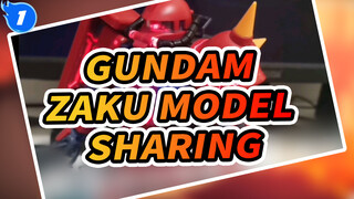 Rô-bốt Gundam| Đàn ông đích thực cần biết chơi ZAKU(≧∇≦)Chia sẻ mô hình_1