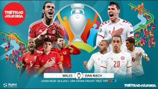 [SOI KÈO NHÀ CÁI] Wales vs Đan Mạch. VTV6 VTV3 trực tiếp bóng đá EURO 2021 vòng 1/8 (2h00 ngày 27/6)