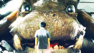 His Pet Becomes A Giant Creature That Battles Monsters To The Death