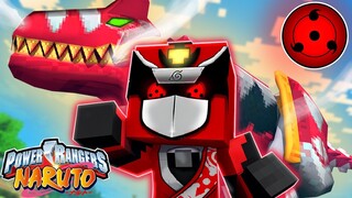 Minecraft : NARUTO Ranger ⚡️ - O PODEROSO ZORD GIGANTE do SHARINGAN !! Ep 6