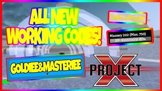 ALL 3 *NEW* CODES in PROJECT X (ROBLOX) [MAY-29-2020]