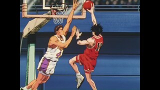 【灌籃高手 流川楓 拉桿灌籃 吃掉 神奈川最強 牧紳一 】『SLAM DUNK スラムダンク さくらぎ はなみち まき しんいち DUNK   』