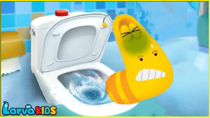 Baby JoJo's Potty Training Song | Poo Poo Song | Go Potty | Larva Nursery Rhymes & Kids Songs