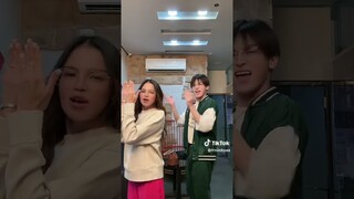 Filipino singer Zephanie and Franz Chua (from P-POP group VXON) danced to SB19's GENTO!😱