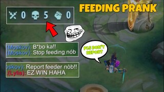 LANCELOT FEEDING PRANK!! | MY TEAMMATES WERE SO MAD! 🤣 (AUTO TOXIC!)