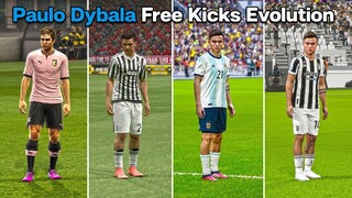 Tendangan Bebas PAULO DYBALA Dari PES 2013 ke 2022