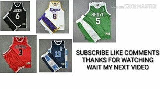 TOP 5 Most beatiful slam dunk jersey