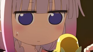 【Dragon Maid】Kanna was embarrassed by the elf and made an emoticon!