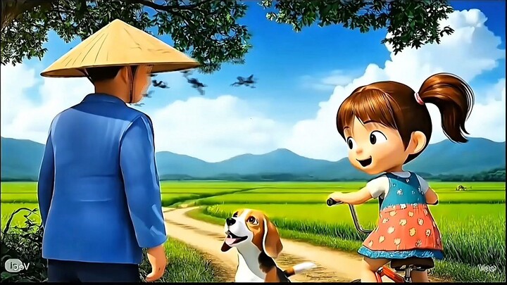 ปันจักรยานผ่านหมู่บ้านชนบท