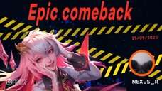 When will there be another epic comeback with a little life?