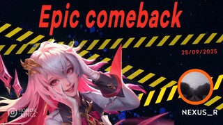 When will there be another epic comeback with a little life?