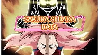 SAKURA SI DADA RATA???!