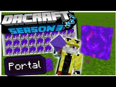 PORTAL BLOCKS | Dacraft SMP S3 Ep. 4