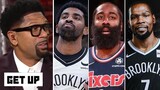 "Harden-Embiid are not on Kyrie-KD’s level"- Jalen Rose on 76ers ugly loss to Nets 129-100