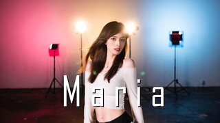 การเต้นรำสามคนที่สมบูรณ์แบบที่สุดบนอินเทอร์เน็ตเพื่อครอบคลุม Maria Maria ซิงโครไนซ์ 100% / DE Dance 