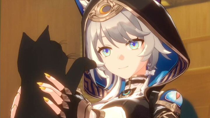 [Bengtie Animation] The blue cat is holding the black cat, and the big cat is grabbing the thief cat