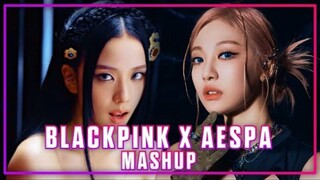 BLACKPINK x aespa - PINK VENOM x GIRLS | Mashup
