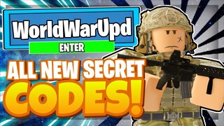 (2021) ALL NEW *WORLD WAR* UPDATE OP CODES! Roblox Military Tycoon codes