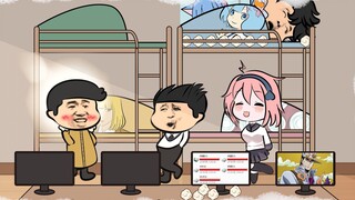 Momen ketika seorang anak laki-laki menganggap dirinya super tampan 1.0