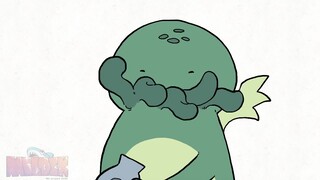 Cthulhu is blowing drying its hair?