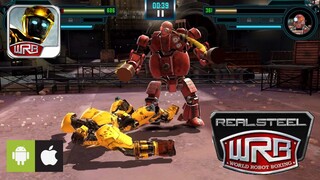 Best Robot Fighting Game! Real Steel WRB World Robot Boxing Gameplay on iOS Android