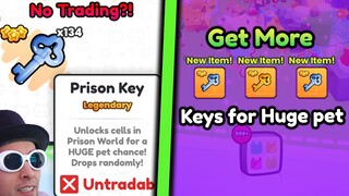 I Found Best Methods to Get More Prison Keys in Pet Sim 99