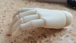 Siapa yang bisa menolak tangan yang bisa digerakkan (pencetakan 3D luar biasa)
