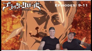 BLACK CLOVER REACTION EP. 9-11: We're Back!