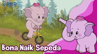 Cerita Anak - Bona Naik Sepeda - Bona and Friends - Kartun Anak