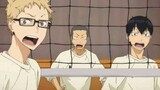 [Volleyball Boys] Playing with eyes closed, three faces shocked