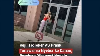 Sebuah video yang menampilkan influencer menangis di depan kantor pusat TikTok di Los Angeles menjad