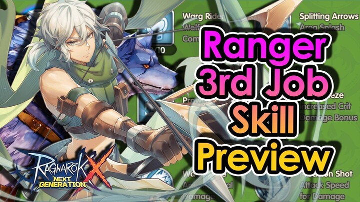 [ROX Global] This Is Why Ranger 3rd Job Is So Strong. ROX Global 3rd Job Skills Guide | King Spade