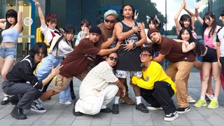 [Macho Dance Troupe] Dance "New Treasure Island" with the up masters downstairs of Station B