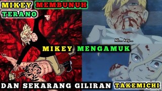 MIKEY MEMBUNUH TERANO DAN SEKARANG GILIRAN TAKEOMI DAN TAKEMICHI TOKYO REVENGERS EPISODE 90