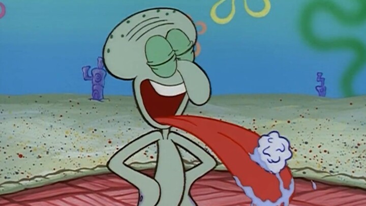 Squidward lost everything because of a piece of torn paper. This is a very educational episode.