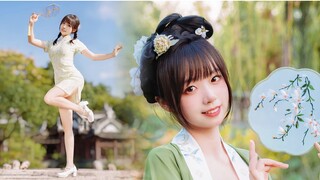 国风美少女❤撩你心弦~七朵❀落花情 | 投稿六周年