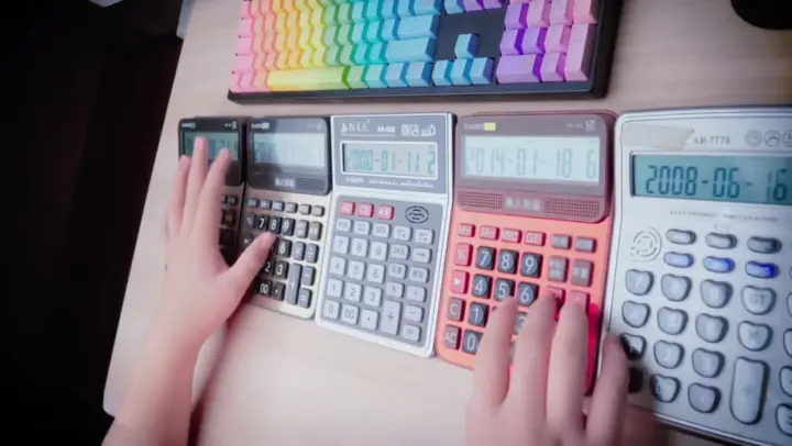 Play “Eva” Theme Song “A Cruel Angel’s Thesis” with Five Calculators
