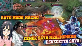 BILA CEWEK SAYA MEREMEHKAN BENEDETTA SAYA ! AUTO MODE MACHO ! NO CAN'T STOP ME ! COMETOPAPA MLBB