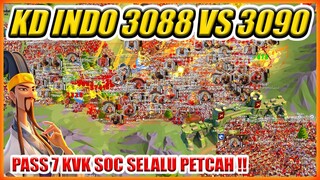 WAR KD INDO 3088 RAME SEKALI DI PASS 7 KVK SOC LAWAN 3090 !!