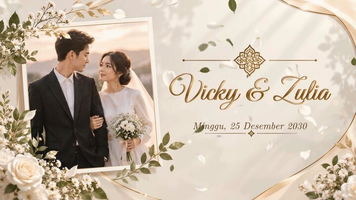 Cara Bikin Undangan Pernikahan Wedding Invitation di Canva
