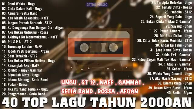 40 Top lagu tahun 2000an