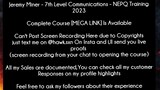 Jeremy Miner - 7th Level Communications - NEPQ Training 2023 course download